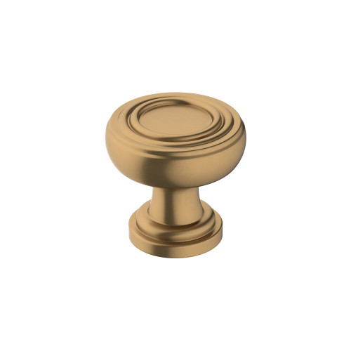 Amerock Ville 1-1/8 in (29 mm) Diameter Champagne Bronze Cabinet Knob