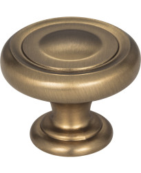 Bremen 1 1 1/4" Cabinet Knob in Satin Bronze