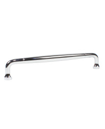 Appliance Pull, Polished Chrome, Solid Brass, 12 inches cc