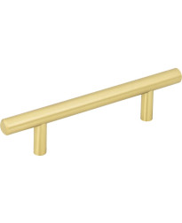 10-Pack of the 3" Center-to-Center Brushed Gold Naples Cabinet Bar Pull