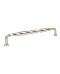 Appliance Pull, Matte Satin Nickel, Solid Brass, 12 inches cc