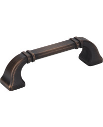 Ella 3 3/4" Centers Handle in Brushed Oil Rubbed Bronze