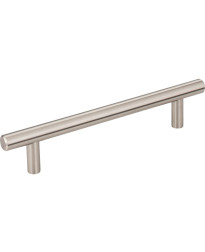 10-Pack of the 128 mm Center-to-Center Satin Nickel Naples Cabinet Bar Pull