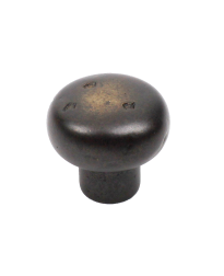 Whistler 1-3/8" Diameter Cast Bronze Knob, Aged Iron