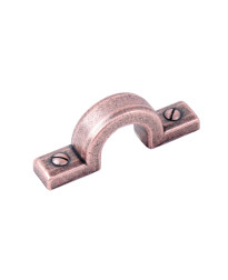 Raw Authentic1-1/4" (32mm) cc Finger Pull, Aged Matte Red Copper