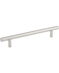 160 mm Center-to-Center Hollow Matte Black Stainless Steel Naples Cabinet Bar Pull