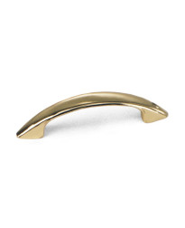 3-Inch Modern Standards Pull in Polished Brass