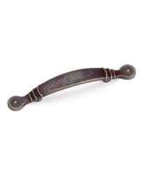 3-Inch Windsor Three Line Pull in Weathered Antique Bronze