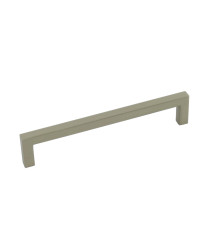 Kai 6-5/16 inches (160mm) cc Square Bar Pull, Brushed Brass