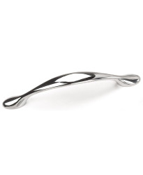 96mm Delano Small Spoonfoot Pull - Polished Chrome