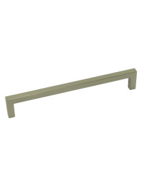 Kai 7-9/16 inches (192mm) cc Square Bar Pull, Brushed Brass