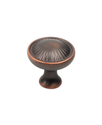 Sunglow 1-3/16" Diameter Knob, Antique Bronze, Copper