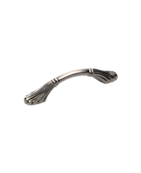 Orchid 3-3/4" (96mm) Pull, Brushed Black Nickel