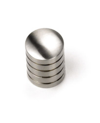 5/8-Inch Delano Cylinder Knob in Brushed Satin Nickel