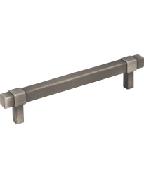 Zane 5 1/16" Centers Handle in Brushed Pewter