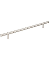 Naples 224mm Centers Hollow European Bar Pull in Stainless Steel