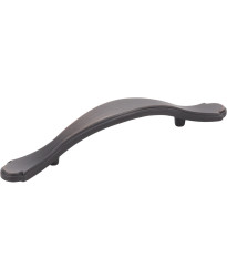 Gatsby 3" Centers Footed Pull in Brushed Oil Rubbed Bronze
