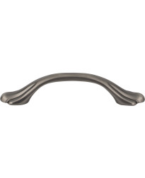 Gatsby 3" Centers Handle in Brushed Pewter
