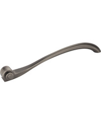 Duval 12" Centers Scroll Appliance Pull in Brushed Pewter
