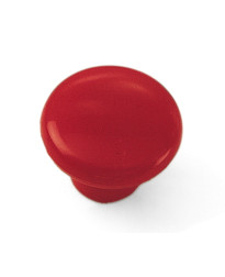 Plastic Knob 1 1/4-Inch in Red