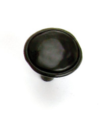 Merlot Knob 1 3/8-Inch in Iron Black