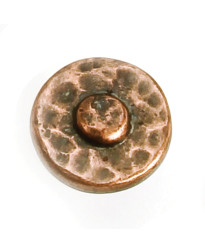 Nevada Knob 1 3/8-Inch in Antique Copper