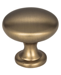 Madison 1-3/16" Diameter Cabinet Knob in Satin Bronze