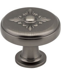 Lafayette 1 3/8" Lafayette Knob in Brushed Pewter