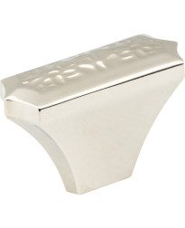 Solana 2" Hammered Texture Knob in Polished Nickel