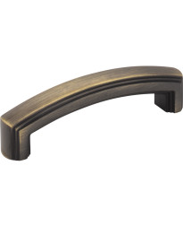 Delgado 3 3/4" Centers Handle in Antique Brushed Satin Brass