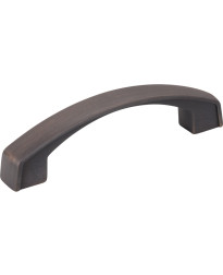 Merrick 96mm Centers Cabinet Pull in Brushed Oil Rubbed Bronze