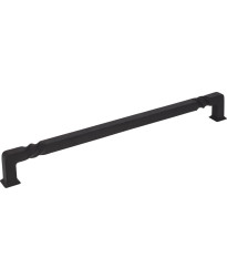 Tahoe 12" Centers Rustic Appliance Pull in Black