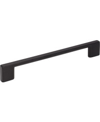 10-Pack of the 160 mm Center-to-Center Matte Black Square Sutton Cabinet Bar Pull