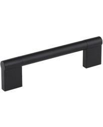 10-Pack of the 128 mm Center-to-Center Matte Black Knox Cabinet Bar Pull