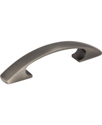 Strickland 3" Centers Cabinet Pull in Brushed Pewter