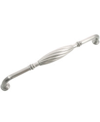 French Twist 8-Inch Center to Center Pull in Satin Nickel
