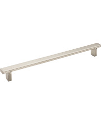 Anwick 10 5/16" Overall Length Rectangle Cabinet Pull in Satin Nickel