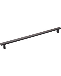 Anwick 13 15/16" Overall Length Rectangle Cabinet Pull in Brushed Oil Rubbed Bronze