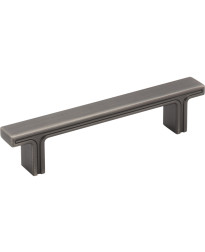 Anwick 5 1/8" Overall Length Rectangle Cabinet Pull in Brushed Pewter
