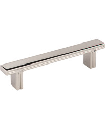 Anwick 5 1/8" Overall Length Rectangle Cabinet Pull in Polished Nickel