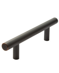 Steel T-Bar Pull - Oil Rubbed Bronze - 128mm