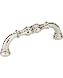 Prestige 3 3/4" Centers Beaded Pull in Polished Nickel