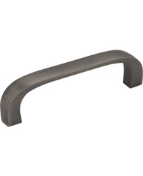 Slade 3" Centers Handle in Brushed Pewter