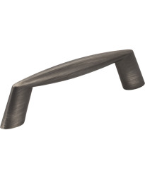 Zachary 3" Centers Handle in Brushed Pewter