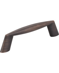 Zachary 3" Centers Handle in Brushed Oil Rubbed Bronze