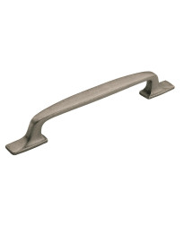 Highland Ridge 6-5/16 in (160 mm) Center-to-Center Aged Pewter Cabinet Pull