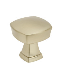 Stature 1-1/4 in (32 mm) Length Golden Champagne Cabinet Knob