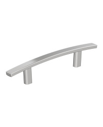 Cyprus 3-3/4 inch (96mm) Center-to-Center Polished Chrome Cabinet Pull