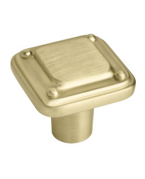 Jolene 1-3/16 in (30 mm) Length Matte Gold Cabinet Knob