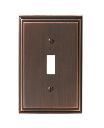 Mulholland 1 Toggle Oil-Rubbed Bronze Wall Plate